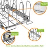 RITSU Slide Out Pan and Pot Lid Organizer for Cabinet,