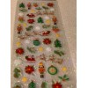 Hobby Lobby CHRISTMAS CRAFTS STICKERS CHRISTMAS MINI EPOXY STICKERS POINSETTIAS,