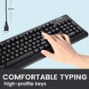 Perixx PERIBOARD-517 Wired Washable USB Keyboard, Certified with IP 65