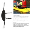 Kayak Backrest Professional Padded Comfortable Waterproof Canoe Backrest Support with