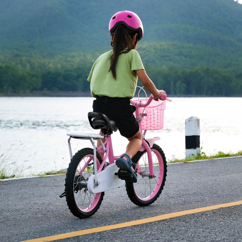 Wide Bicycle Saddle Replacement Padded Comfort Bike Seat for Kids