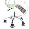 SHINEOFI 5pcs Chair Wheel Retainer Office Chair Stoppers Felt Pads