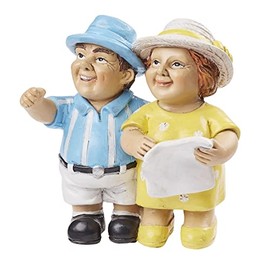 HobbyFun vacationers Couple 7 x 6 cm