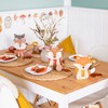 Papierdrachen 8 Lanterns for Crafts for Children - Reindeer, Raccoon,