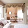 ELKCA Double-Sided Chenille Valance for Living Room Coffee Curtains Valance
