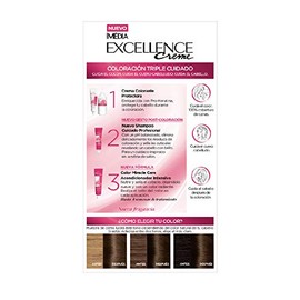 Tinte Capilar Excellence L'Oréal Paris 5 Castaño Claro