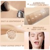 LOKFAR AirBrush Foundation Spray, Silky Mist Spray Makeup Kit with