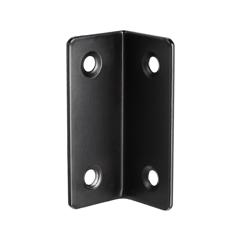 sourcing map Corner Brace Angle Bracket Fastener Stainless Steel L