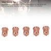 5 Pcs 220990 Nozzle Tip Brass Plasma Cutting Torch Nozzle