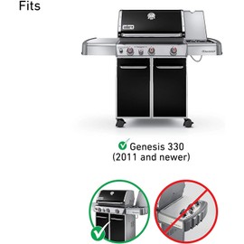 Uniflasy 1836-13 7629 Grill Igniter Kit for Weber Genesis 330 Gas Grills with Front Control (2011 - Newer), Igniter Kit for Genesis E330, S330, EP330, CEP330, Replacement for Weber Parts 65946