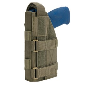 EXCELLENT ELITE SPANKER Gun Holster Tactical Pistol Holster Left Handed Adjustable for G17 G18 G19 G26 G34 M1911 XD-45acp CZ P-10C(Ranger Green-Left Hand)