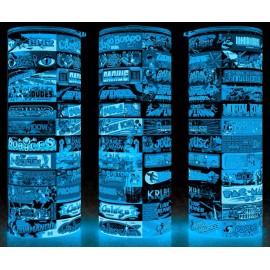 Unbranded Glow in the Dark 80s and 90s Arcade Gaming Classic Cup Mug Tumbler 20oz