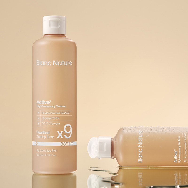 Blanc Nature 9x highly concentrated Houttuynia cordata toner 300ml /