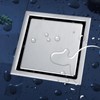 Home Stainless Steel Square Shape Antiodor Bathroom Floor Drain Waste