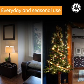 GE 15077 7-Day Digital Plug-in Power Strip Timer, 8-Outlet