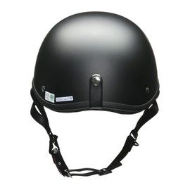 Lead Industry Motorcycle Helmet Half DALE Dale Matte Black One Size Fits All (Less than 22.4 - 23.6 inches (57 - 60 cm), For Under 4.2 fl oz (125 cc)