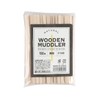 Daikoku Industrial Wooden Stirers, Solid Color, 100 Pieces