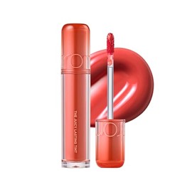 [romand/romand] The Juicy Lasting Tint High Color Won't Fade Korean Cosmetics Lipstick Shiny Lip Tint Glossy Lip (08 Pink Pumpkin, The Juicy)