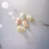 Ku&K BearHandmade Nail Tips - Short Oval / 쿠앤크곰돌이수제네일팁 -