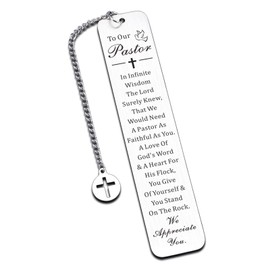 Pastor Appreciation Gifts for Women Men Pastor Wife Appreciation Gifts Religious Bookmark Pastor Gifts Pastor Anniversary Birthday Gifts Pastor Clergy Appreciation Month Gifts Pastor Christian Gifts