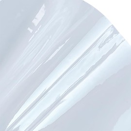 ONEART | 12 Gauge Clear Tinted Plastic Vinyl, 16"x48" See Through Vinyl Fabric-Transparent