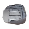 Zieichy Gray Driver Passenger Side Bottom Replacement Cloth Seat Cover