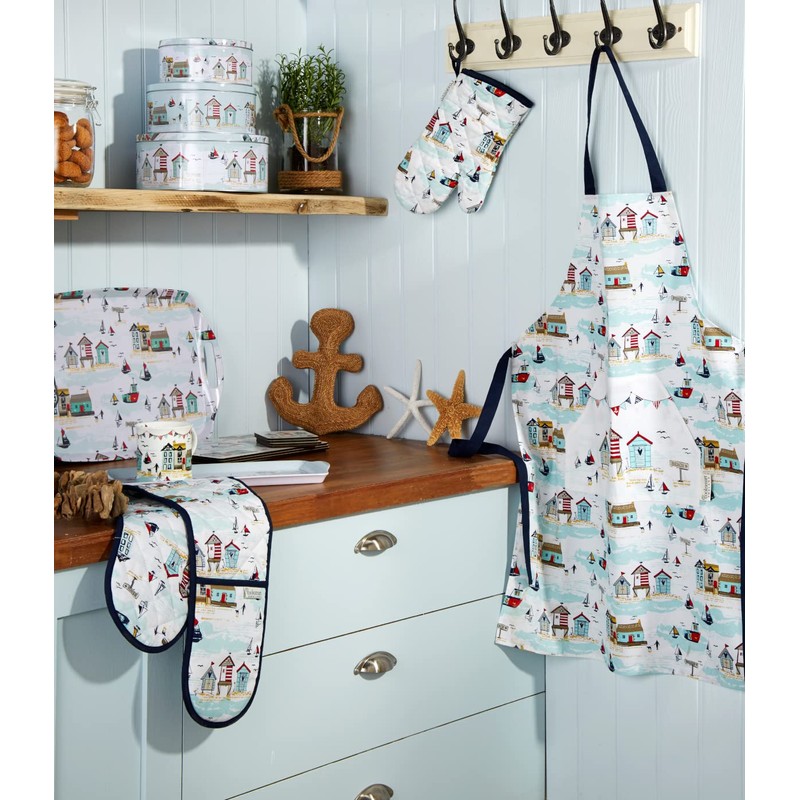 Cooksmart British Designed Waterproof PVC Apron | Wipe Down Aprons