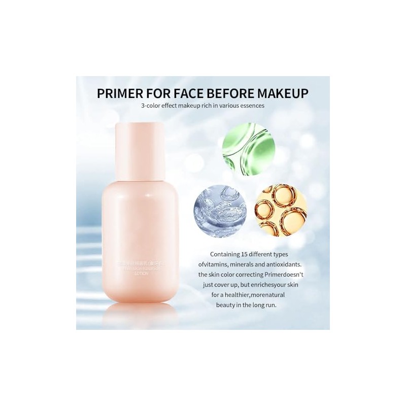 Prebase Facial, Prebase Para El Rostro Antes Del Maquillaje, Con