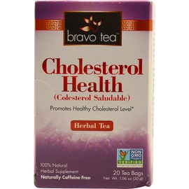 Bravo Tea Cholesterol Health Herbal Tea -- 20 Tea Bags