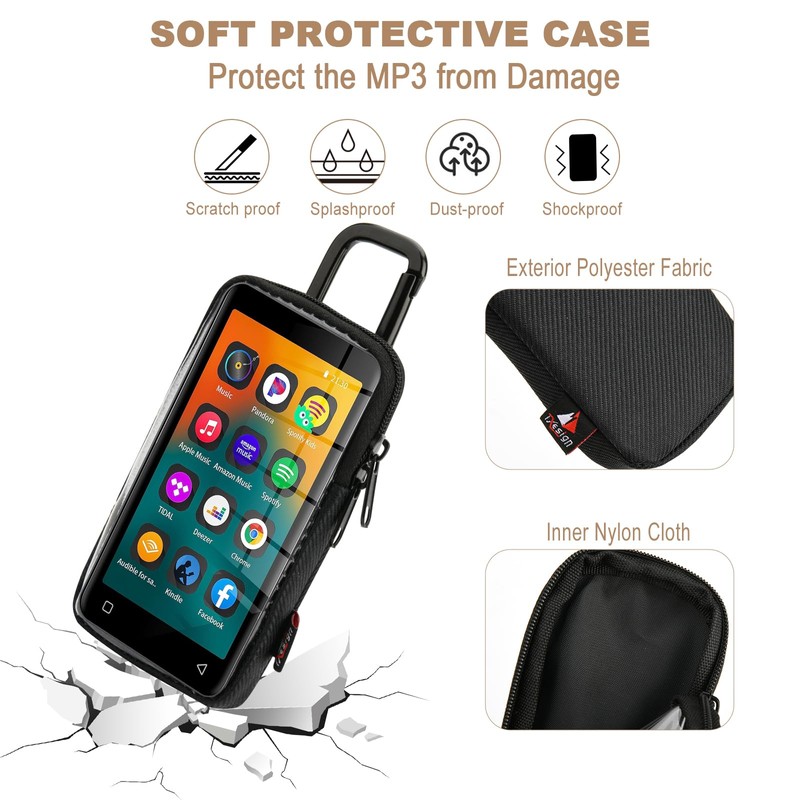 TXEsign MP3 Player Case Travel Bag Compatible with INNIOASIS G1