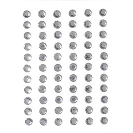 Darice 1206-31 Stick on Rhinestones 5mm Round Crystal