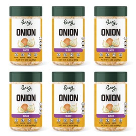 Sliced Onion Dried Spices - (3.5 Oz x 6 Pack) - Thin & Crispy - Dehydrated Chopped Onions - Made From Fresh Onion - Use In Soups, Stews, Bread - Non Irradiated and Kosher Certified