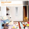 Gatuida 3sets Vision Chart for Eye Testing Visual Exam Chart