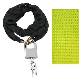 1 Set of Bicycle Locks, 8 Reflective Stickers, Anti-Theft Chain Locks, Safety Chains, Motorcycle Locks, Bicycle Accessories