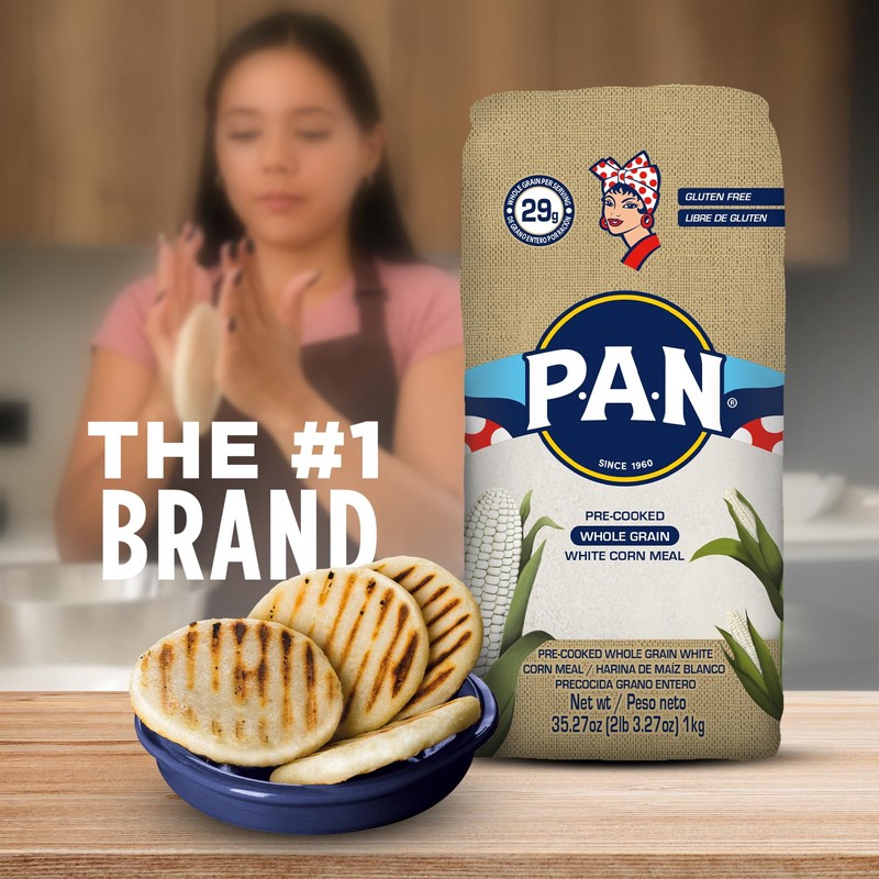 P.A.N. Whole Grain White Corn Meal – Pre-cooked Gluten Free