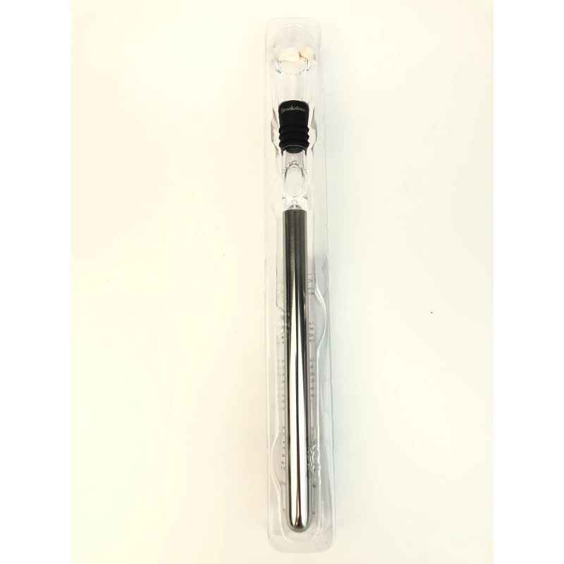 Brookstone Wine Chilling Stick New In Box Chill Wine Without