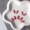 Rose Pink Press on Nails Medium Square, SXVME Natural Acrylic