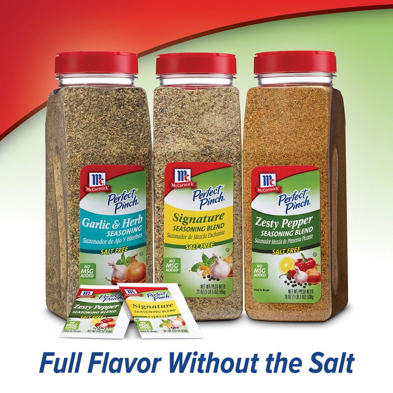 McCormick Perfect Pinch Garlic & Herb Seasoning, 19 oz -