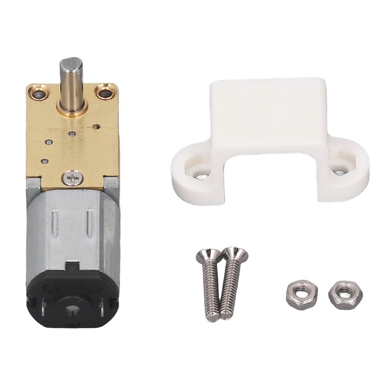 Gear Motor DC 6V Single Shaft Turbo Worm Motor Speed