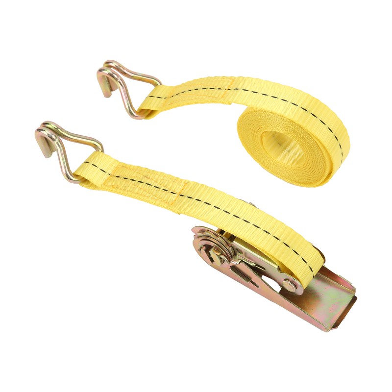 Porable Tensioning Belts Adjustable Cargo Straps Ratchet TieDown Luggage Bag