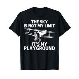 Funny Pilot Design For Men Women Aviation Airplane Pilot T-Shirt