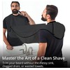 Beard Bib Apron Beard Catcher, Best Trimming Catcher for Shaving