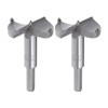 sourcing map Forstner Drill Bits 50mm, Tungsten Carbide Wood Hole