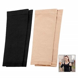 Xrten 6 Pairs Slimming Arm Sleeves, Slimming Compression Arm Shaper, Elastic Compression Arm Shaper, Sports Fitness Arm Shaper for Women Girls