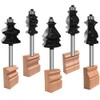 MAYLINE Router Bits Sets 1/4 Inch Shank 5 PCS, Woodwork