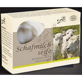 Saling Naturprodukte Schafmilchseife "WeiÃes Schaf" (85 g)