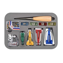 Love Sew Bias Tape Maker Kit Adjustable Binding Kit Finish Raw Edges All 5 Sizes 6MM 9MM 12MM 18MM 25MM
