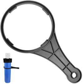 Water Filter Housing Wrench Fit for Aqua-Pure AP801/AP802, Culligan HD-950, Pentek Big Blue, Big Clear, YTB and Other 4.5'' Wide Body Filters, Replacement for PWF45W Whole House Water Filter Key