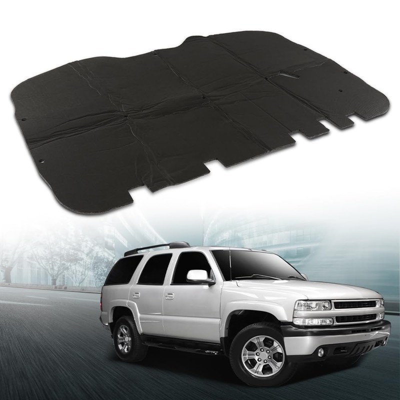 LQI Hood Insulation Pad 1/2" with Clips Compatible with Chevy