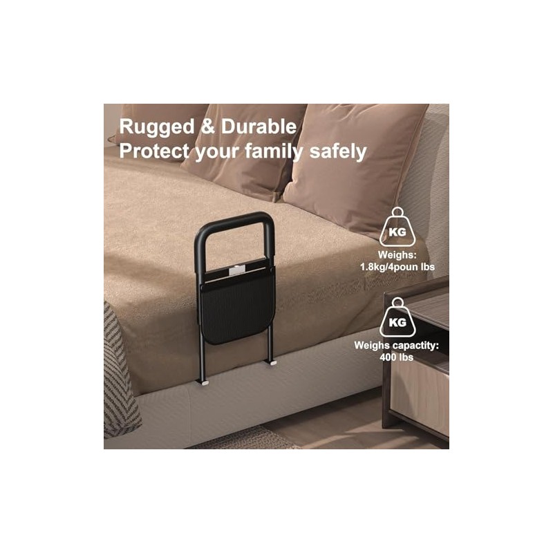Standing Aid Bed for Older Adults Height Adjustable Handle Bed